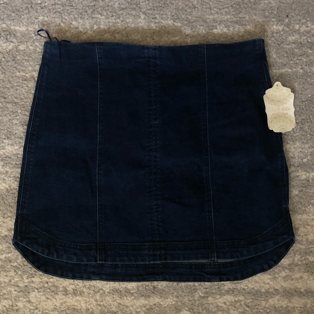 Altar’d State dark denim skirt